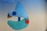 Baby Car, Boat, and Plane Mobile