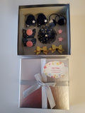 11 PCS Baby Girls Cute Hair Clips, Elastic Ties, Hair Accessories for Girl, New 2021.