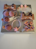 11 pcs/set Brown Hairpins for Girls Sets.