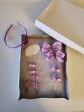 11 PCS Purple Baby Girls Cute Hair Clips For Girls