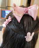 11 PCS Baby Girls Cute Hair Clips, Elastic Ties, Hair Accessories for Girl, New 2021.