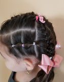 11 PCS Baby Girls Cute Hair Clips, Elastic Ties, Hair Accessories for Girl, New 2021.