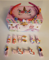11 PCS Baby Girls Cute Hair Clips, Elastic Ties, Hair Accessories for Girl, New 2021.