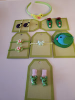 11 PCS Baby Girls Cute Hair Clips, Elastic Ties, Hair Accessories for Girl, New 2021.