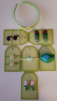 11 PCS Baby Girls Cute Hair Clips, Elastic Ties, Hair Accessories for Girl, New 2021.